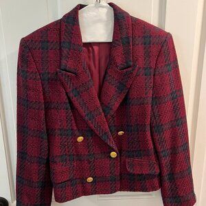 JH Collectables Plaid red Jacket